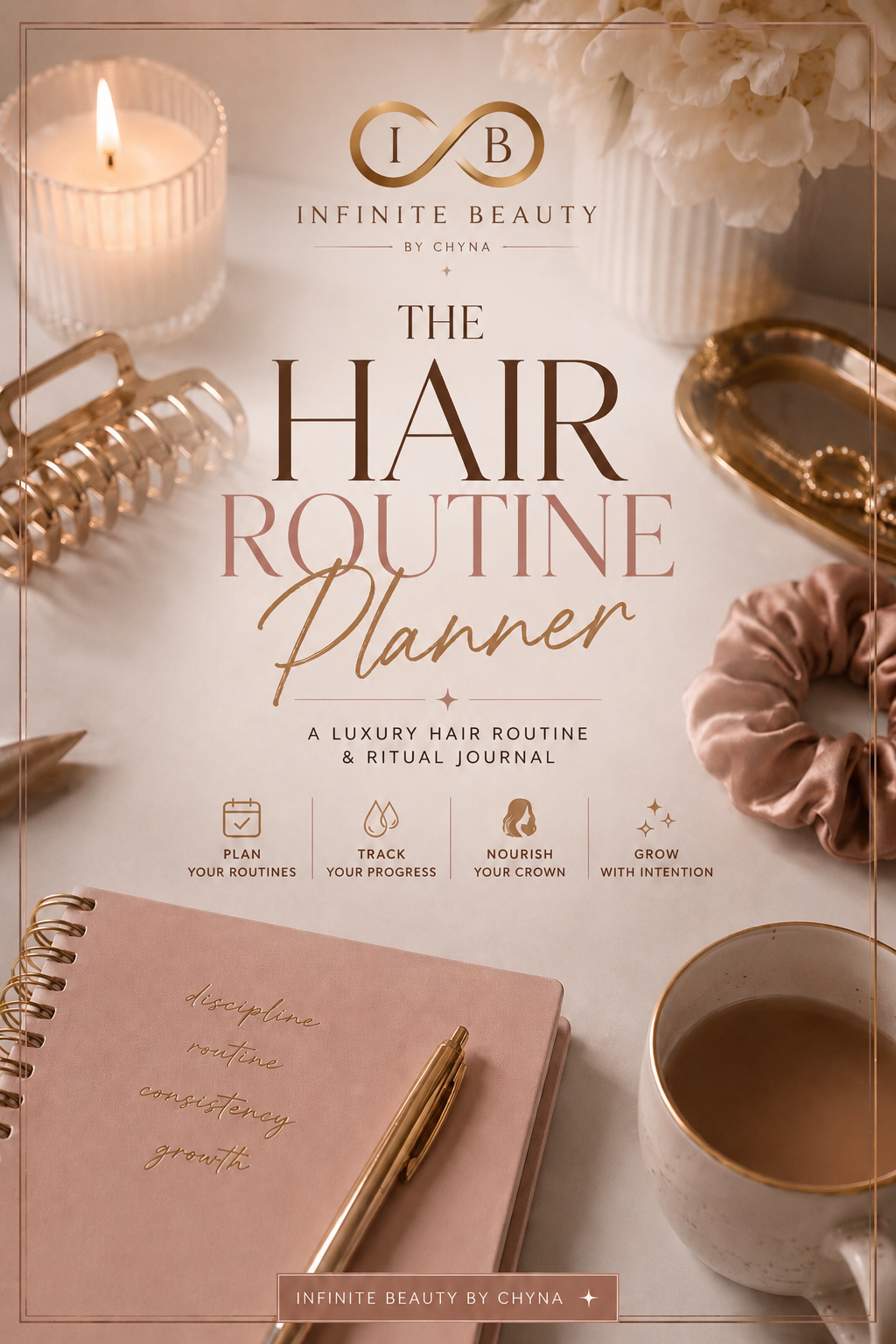 The Infinite Beauty Hair Routine Planner™